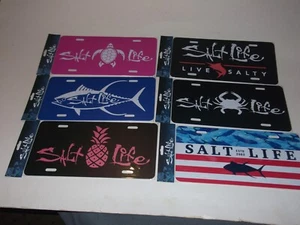 Salt Life License Plate - Picture 1 of 7