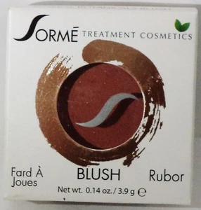 SORME Treatment Cosmetics Mineral Botanical-Infused Blush POMEGRANATE 501 HTF - Picture 1 of 3