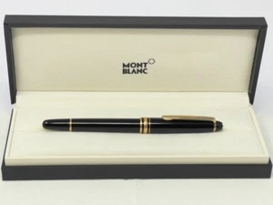 MONTBLANC ROLLER MEISTERSTUCK CLASSIC 163 GOLD 12890 FINITURE ORO NUOVO - Picture 1 of 3