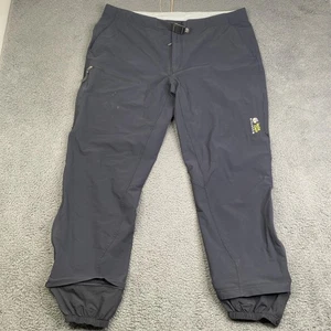 Pantalones Mountain Hardwear Para Hombre Medianos Cortos Gris Softshell Esquí Nieve Elastizados OM3508 - Imagen 1 de 14