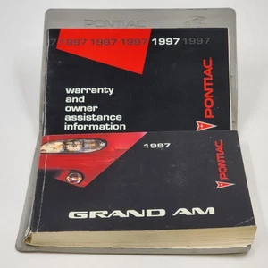Pontiac Grand AM Original 1997 Propietarios Operadores Manual y Garantía Primera Edición - Imagen 1 de 8