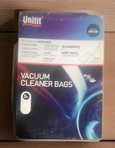 Unifit Uni-120 Vacuum Cleaner Bags For Hoover Models see photos Packs Of 5 - Picture 1 of 4