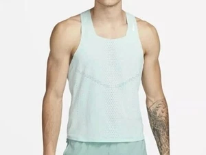 Nike Dri-FIT ADV AeroSwift Race Running Singlet Blue DM4624-346 Men’s Size Small - Picture 1 of 3