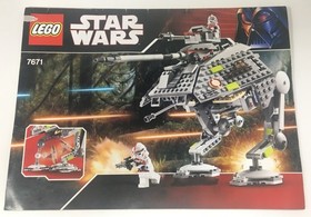 Lego 7671 Star Wars AT-AP Walker Instruction Manual Book Only - No Bricks