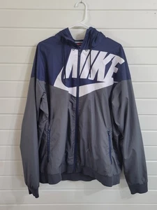 Nike WindRunner Colorblock Windbreaker Jacket Size XL Lightweight Big LOGO - Picture 1 of 15