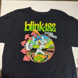 2024 BLINK 182 SHIRT XL 7/23 Fenway Park Boston MA Tour Sox ANCORA VOLTA - Foto 1 di 2