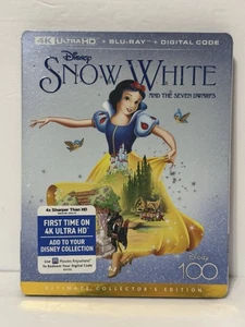 Snow White and the Seven Dwarfs (4k Ultra HD, Blu-ray) w/ Slipcover No Digital - Bild 1 von 5