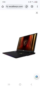 MSI Gaming Laptop with RGB Keyboard and Ultra HD Display - Picture 1 of 12