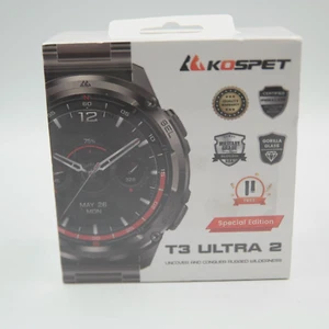 2025 KOSPET TANK T3 Ultra2 Smart Watch Men GPS Waterproof Rugged Military - Zdjęcie 1 z 7