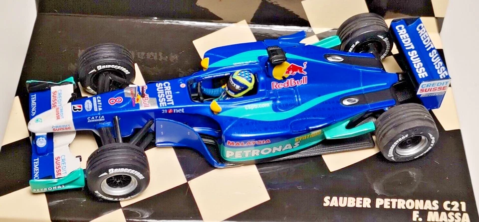 MINICHAMPS no SPARK SAUBER C21 PETRONAS FELIPE MASSA 2002   scala 1/43 - Immagine 1 di 4