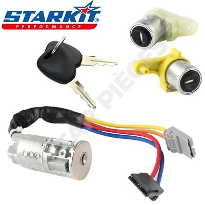 Lot serrure barillet avant + neiman antivol RENAULT KANGOO 1 1997-2008 - Photo 1/4