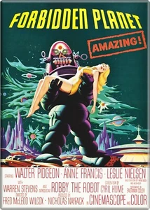 Compact Mirror - Forbidden Planet Movie PosterReproduction - 2.5" x 3.5" - #7738 - Picture 1 of 2