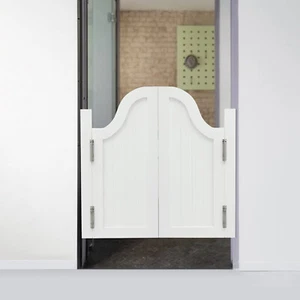 27.5 x 27.5 in White Partition Door Swing Pine Wood Partition Door for Entrance - Bild 1 von 19