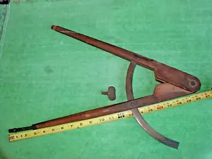 ANTICHE LIGNIERES A. 18" RICAMBI LEGNO ALATO BUSSOLA DIVISORIO GONIOMETRO FRANCIA - Foto 1 di 15