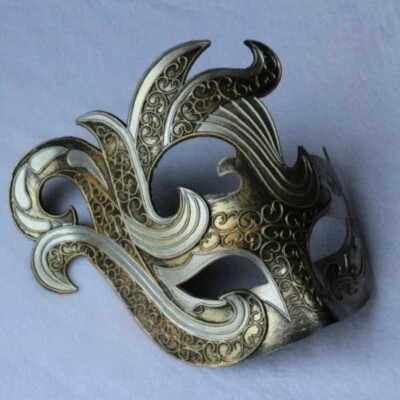Halloween Venetian Mask Masquerade Party Fancy Dress Costume Retro Style Decor - Image 1 of 4