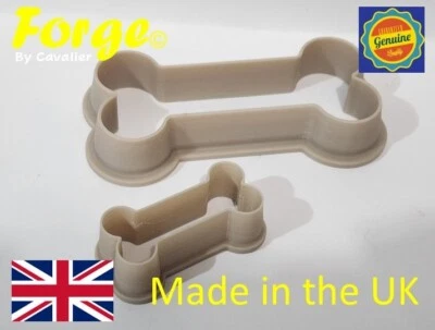 Set Mit 2 Hundeknochen Form Cookie Cutters 60 & 120mm Viele Farben - Bild 1 von 4