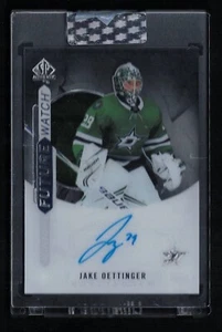 2022-23 Upper Deck Clear Cut Rookie Tribute Future Watch Auto Jake Oettinger - Picture 1 of 1