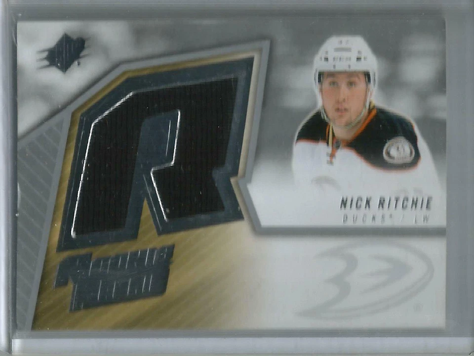 Nick Ritchie 15/16 Upper Deck SPX Game Used Jersey Rookie  - Image 1 of 1