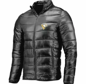 Pittsburgh Penguins Fanatics Polyester Puffer Jacket Black Men Size-M - Picture 1 of 7