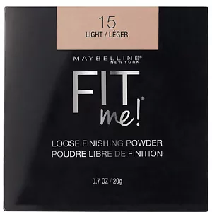 Maybelline New York Fit me Loose Powder 15 Light 20gm c997 - Picture 1 of 5