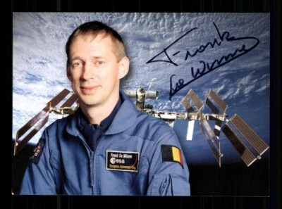 Frank de Winne Belgischer Astronaut Original Signiert # BC 218168 - Bild 1 von 2