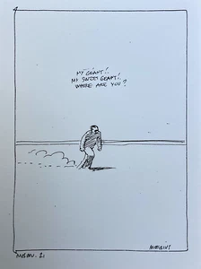 Moebius, Litografia d'epoca 1422/1500, "Dove sei", 1990, edizione firmata - Foto 1 di 10