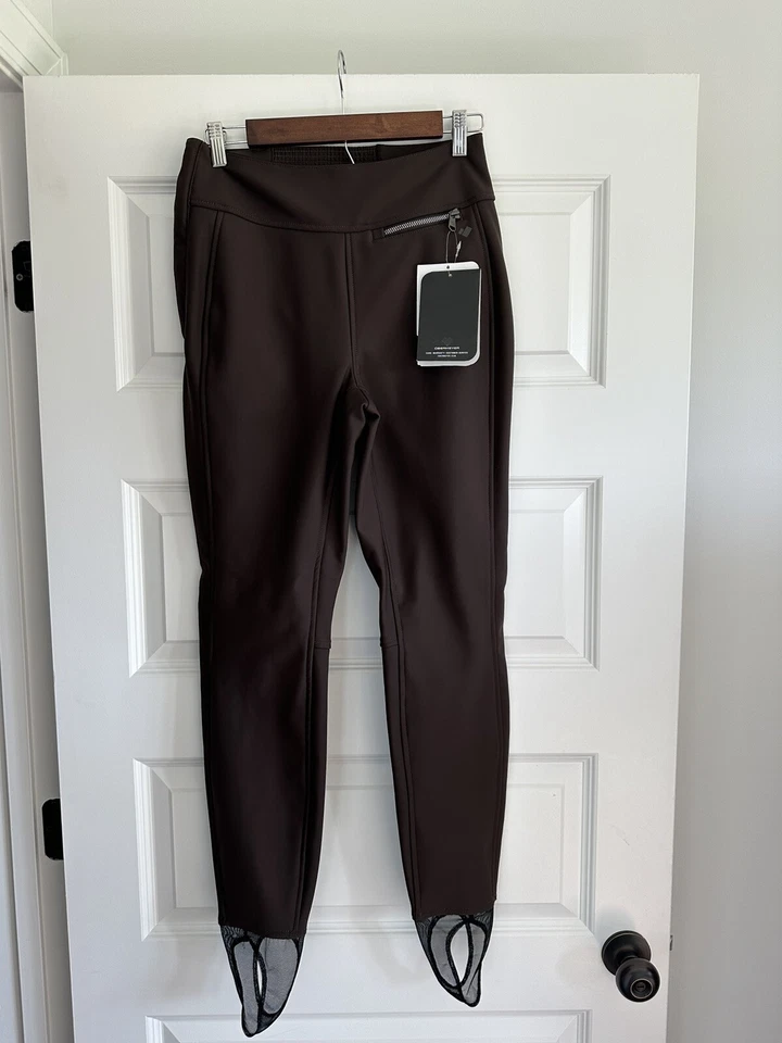 Women’s 8 Obermeyer Jinks ITB Softshell Ski Pant Brown Leather 15060