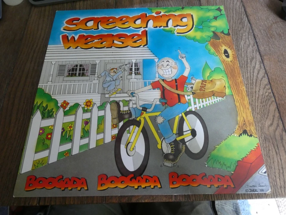 SCREECHING WEASEL - BOOGADA BOOGADA BOOGADA - + INNER - UK - VERY GOOD - Image 1 of 4