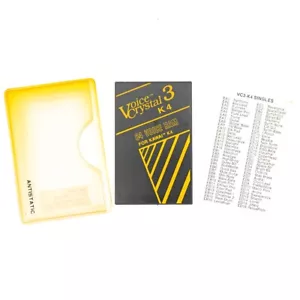 Kawai Voice Crystal 3 64 Voice RAM Card for K4 Synthesizer with List + Sleeve - Picture 1 of 5
