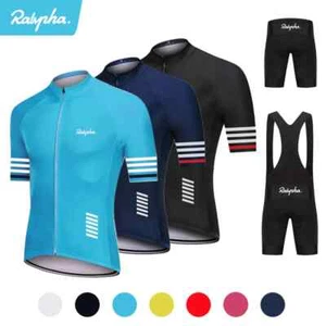 Cycling Clothing Set Summer Men's Short Sleeve Cycling Jersey Shorts Suit - Picture 1 of 45