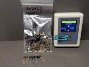 Transistores Mixed Makes 2N2923 NPN Silicio TO-92 Qty 100 Wurlitzer P/N 142083 - Imagen 1 de 4