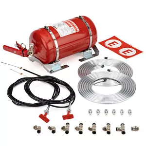 RRS ECOFIREX FIA Approved Mechanical 4.25L Fire Extinguisher Kit - Race / Rally - Picture 1 of 10