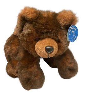 Purr-fection by MJC Brown Bear Plush Stuffed Animal Toy Minky 1218SA - Picture 1 of 8