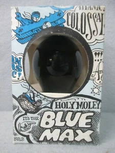 Bombilla incandescente Blue Max BLACKLITE PROBADA Vintage 1977 Luz Negra - Imagen 1 de 5