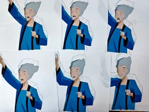 1999 BATMAN BEYOND HAND PAINTED PRODUCTION ANIMATION CEL LOT OF 6 - Picture 1 of 10