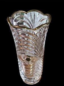 Vintage schöne seltene große königliche Kristall Berg italienische Vase Kunst - Bild 1 von 9