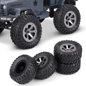 1:16 Crawler Gummireifen 4-teiliges Set RC Militärzubehör Fernbedienung - Bild 1 von 10