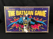 The BATMAN GAME (1989 University Board Games) -- Complete in Box