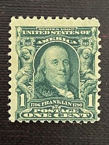 US Stamps- SC# 300 - MHR - SCV = $12.00