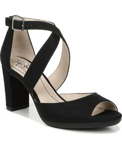 LifeStride Women's Allison Sandals Manmade Block Heel Comfort S532 - Picture 1 of 8