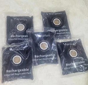 5er Pack 400g Wiederverwendbare Trockenmittel Packungen zur Aufbewahrung, große Silica Gel Packets  - Bild 1 von 6