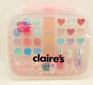 Claires Club Assorted Makeup Kit: Eye Glitter/Shadow, Highlighter, Lip Gloss - Picture 1 of 3