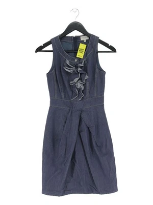 Karen Millen A-Line Midi Dress UK8 in Blue - Image 1 of 4