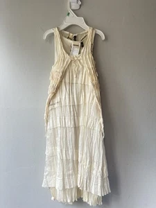 IKKS tank top girl’s dress silk blend size 5 NWT - Picture 1 of 14