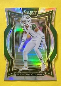 Ahmad Sauce Gardner 2024 Panini Select CONCOURSE TROQUELADO PLATA PRIZM #93 JETS - Imagen 1 de 2