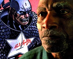 Carl Lumbly The Falcon and the Winter Soldier 8x10 Photo Signed JSA Cert Auto - Imagen 1 de 2