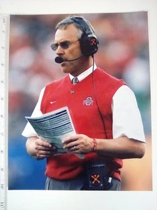 8x10" Foto OSU Cheftrainer Jim Tressel 2001-10 BCS National Champs 2002 - Bild 1 von 2