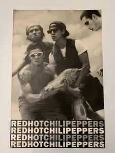 Red Hot Chili Peppers Warner Bros Smoking Fish Promo Music Poster 1992 Kiedis - Picture 1 of 6