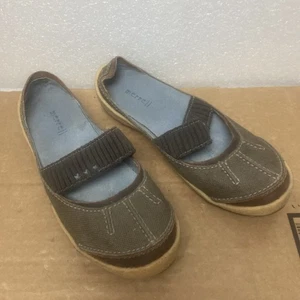 Merrell Montreal Hanf-Pantolette moosbraune bequeme Damen-Slipper US 7,5 - Bild 1 von 6