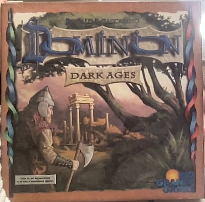 Dominion Dark Ages jogo de tabuleiro expansão Rio Grande completo - Imagem 1 de 1